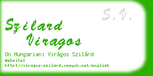 szilard viragos business card